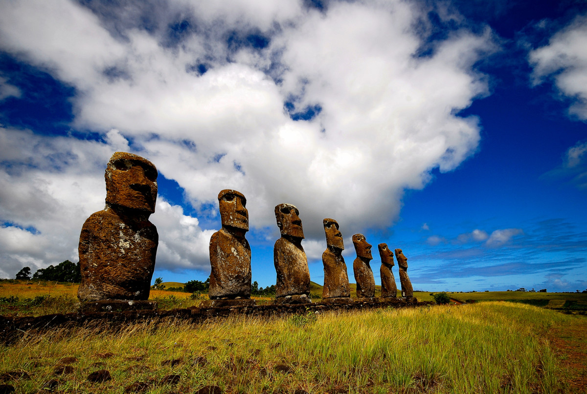 Ahu Akivi - Rapa Nui