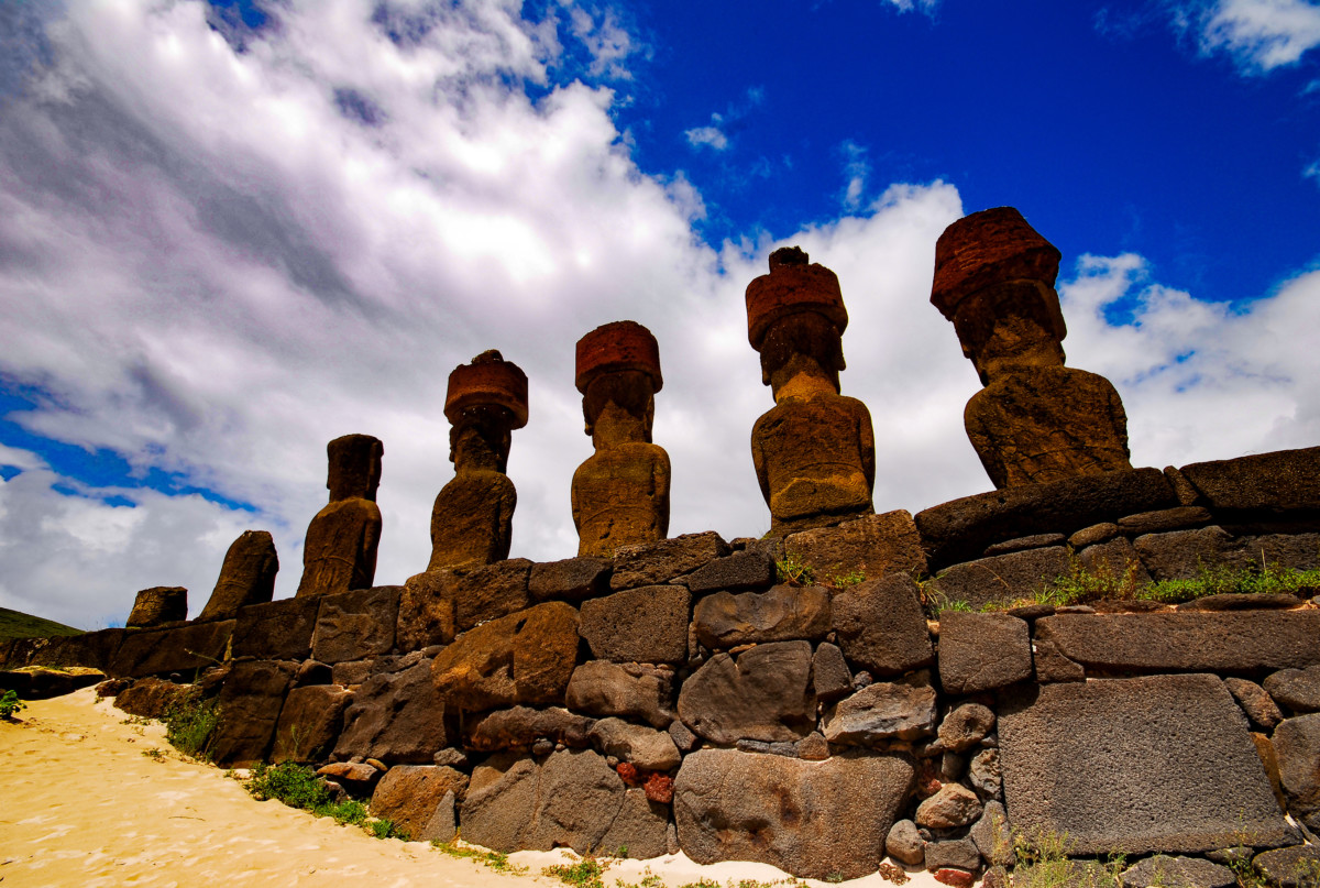 Ahu Nau Nau - Rapa Nui