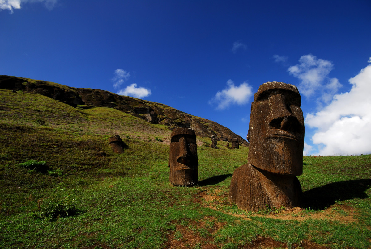 Cantera de Moais - Rapa Nui