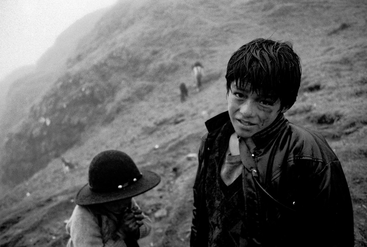 Américo, Yoner y David - Camino del Inca - Perú