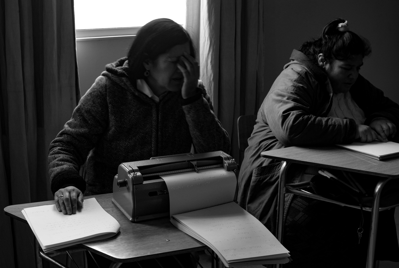Escritura en Braille - Colegio Santa Lucía
