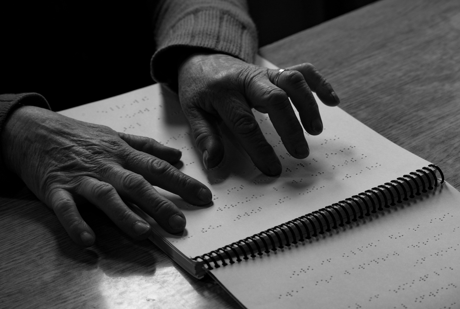 Lectura de Braille - Chile