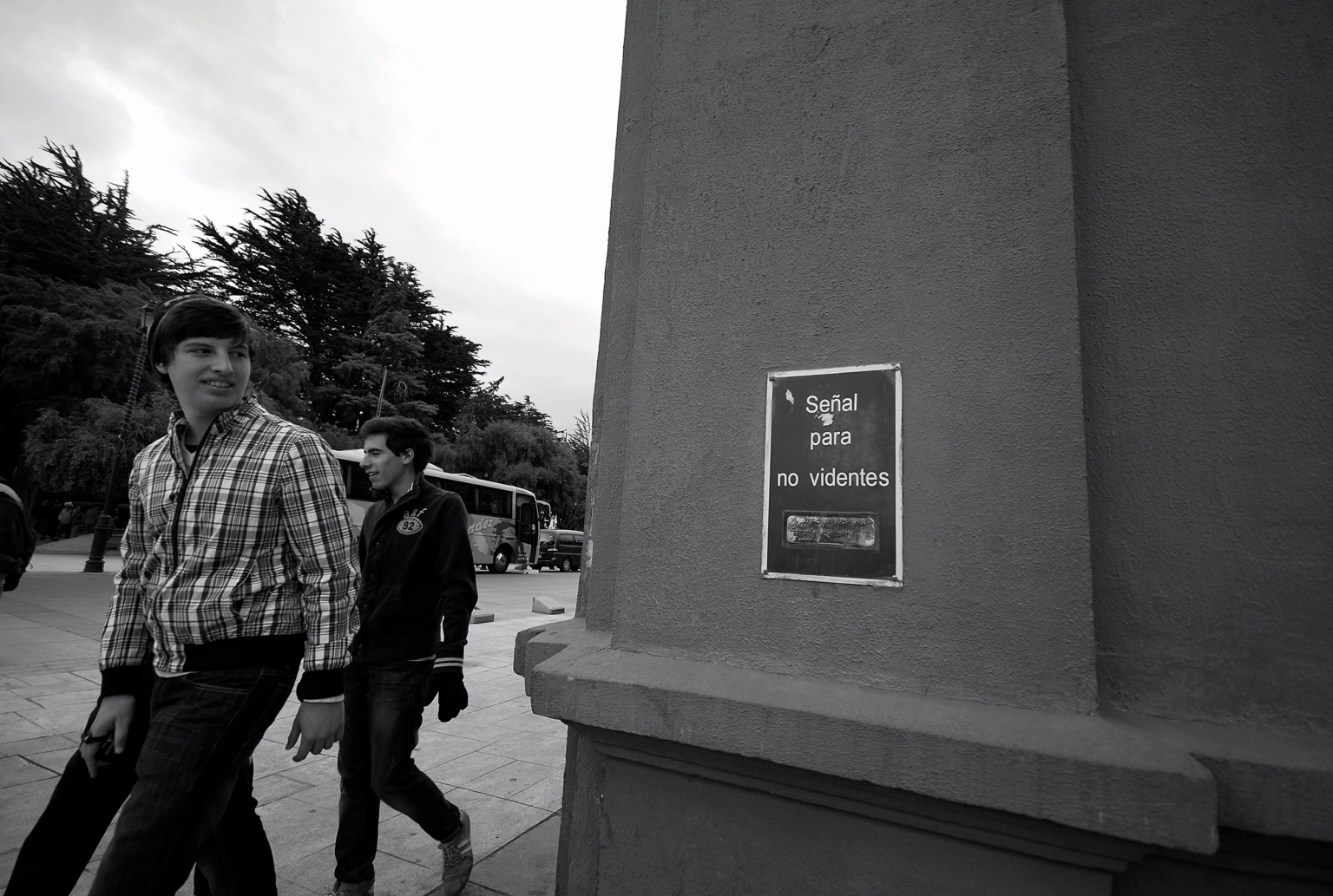 Señal para No videntes - Punta Arenas